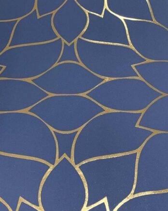 Papel de parede flor de lótus azul fmous scene FSG115