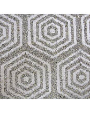 Papel de parede mica hexagono colméia I232 mica collection