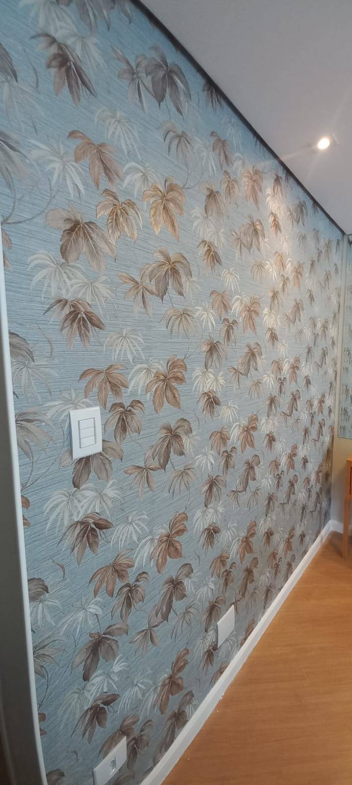 Papel de Parede Folhagem Tropical PT500504